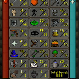 TheDang | No Email Set | Barrow Gloves | 49 att, 51 str, 46 def | 176 qp | Melee Starter Main | Ancients | RFD | dc2907 0